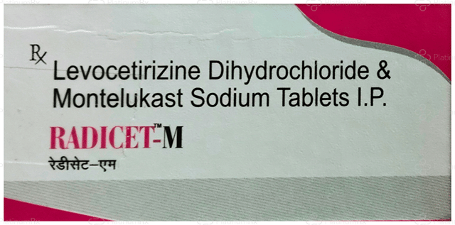 Radicet M 5/10mg Tablet 10s