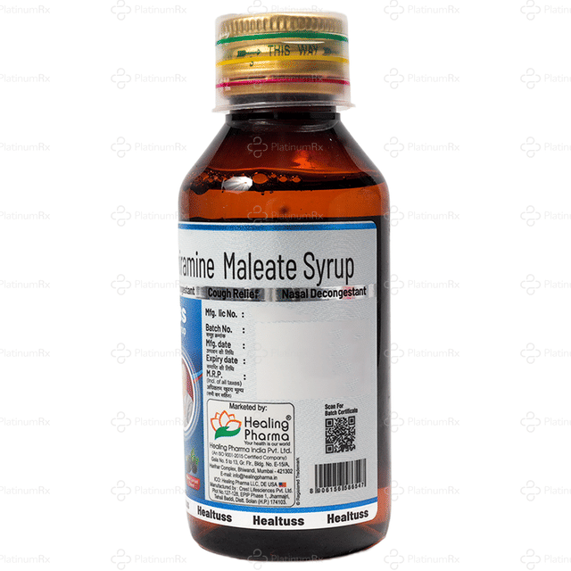 Healtuss 2/30mg Syrup 100ml