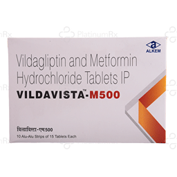 Vildavista M 500mg Tablet 15s