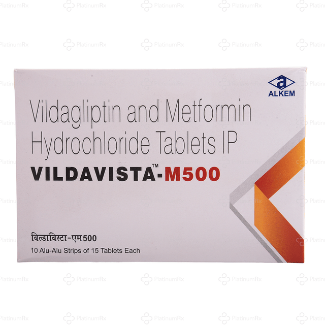 Vildavista M 500mg Tablet 15s