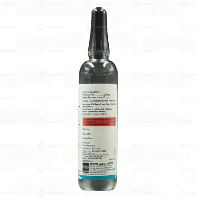 Neurocetam Ampule Injection 15ml