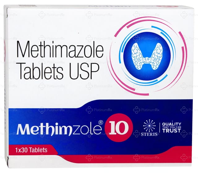 Methimzole 10mg Tablet 30s