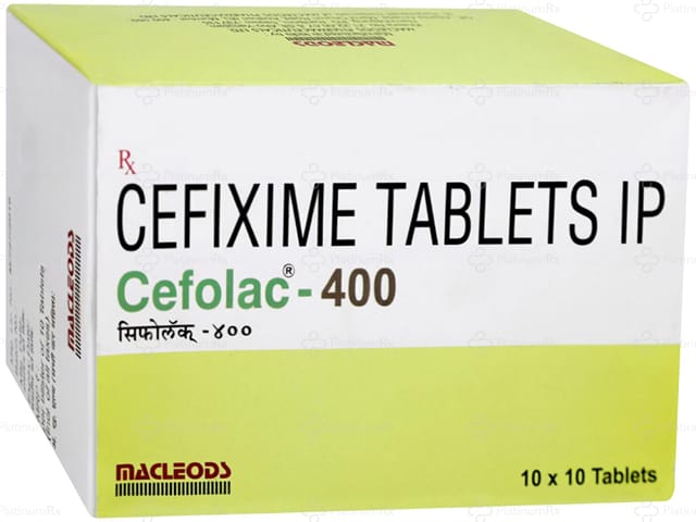 Cefolac 400mg Tablet 10s