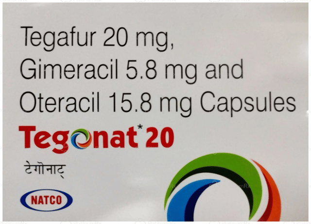Tegonat 20mg Capsule 7s