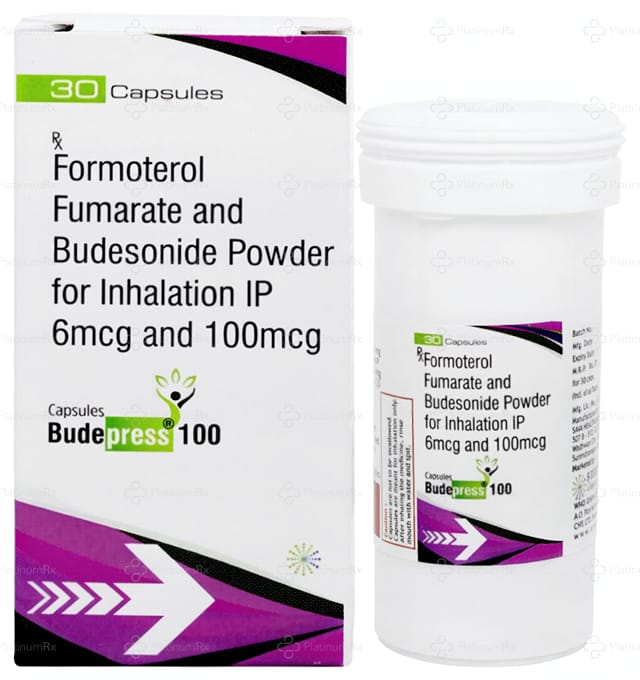 Budepress 6/100mcg Rotacap 30s