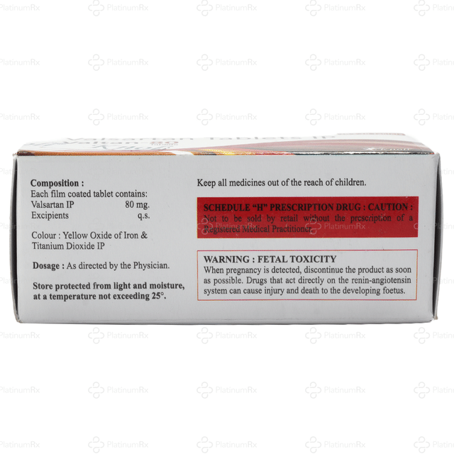 Valtan 80mg Tablet 10s