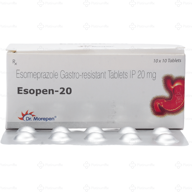 Esopen 20mg Tablet 10s