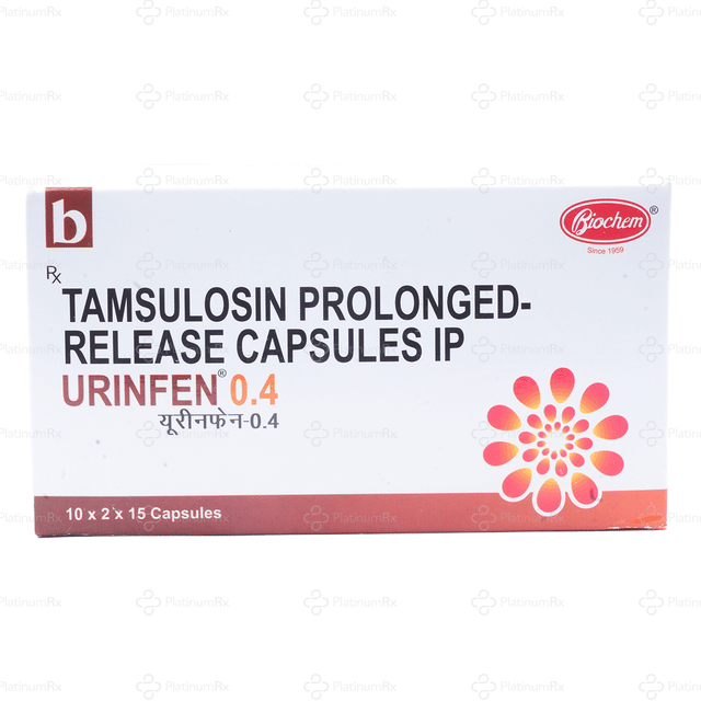 Urinfen 0.4mg Capsule 15s