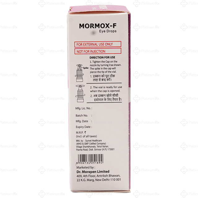 Mormox F 0.5% Eye Drop 5ml