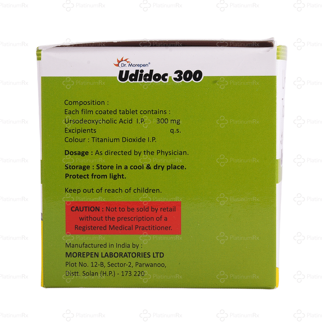 Udidoc 300mg Tablet 15s