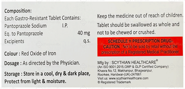 Pan O Gas 40mg Tablet 15s