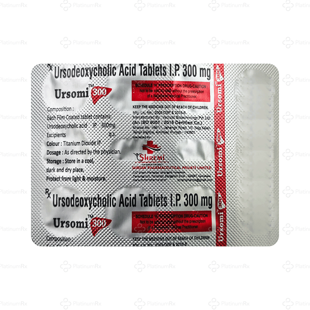 Ursomi 300mg Tablet 10s