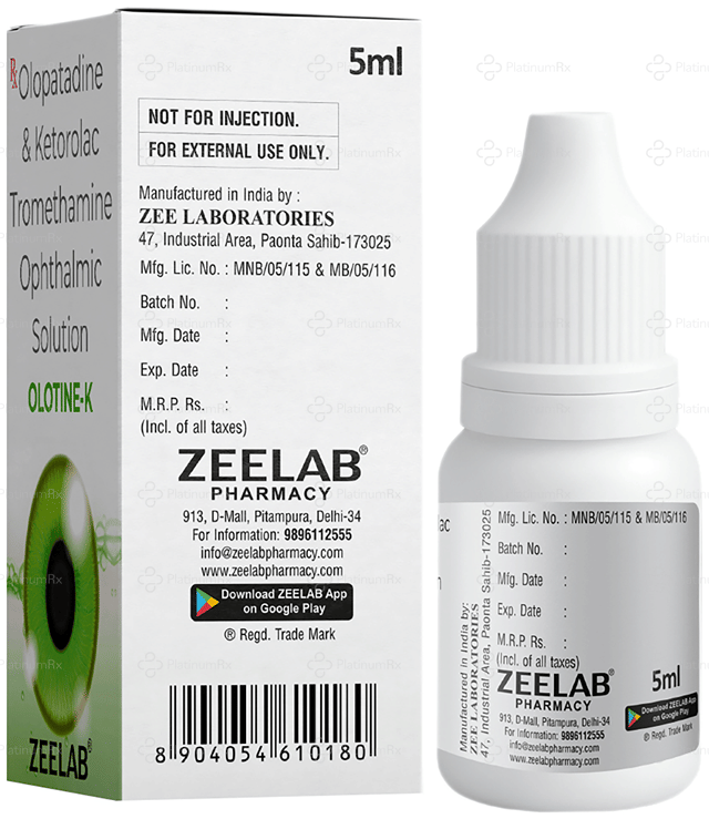 Olotine K Ophthalmic Solution 5ml