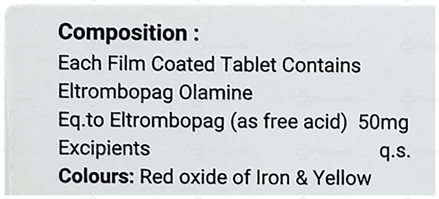 Elterbot 50mg Tablet 7s