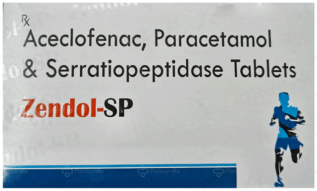 Zendol SP 100/325/15mg Tablet 10s