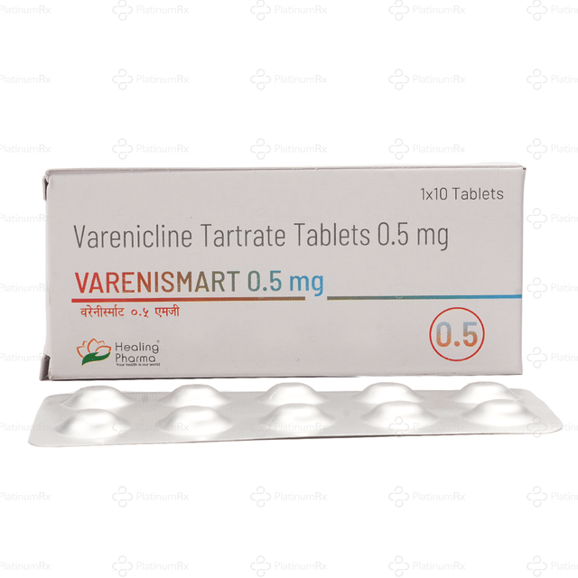 Varenismart 0.5mg Tablet 10s
