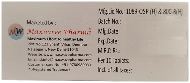Rexwave AL 60/5mg Tablet 10s
