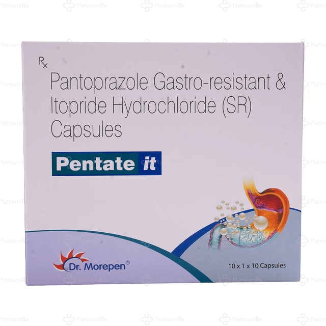 Pentate IT 40mg/150mg Capsule SR 10s