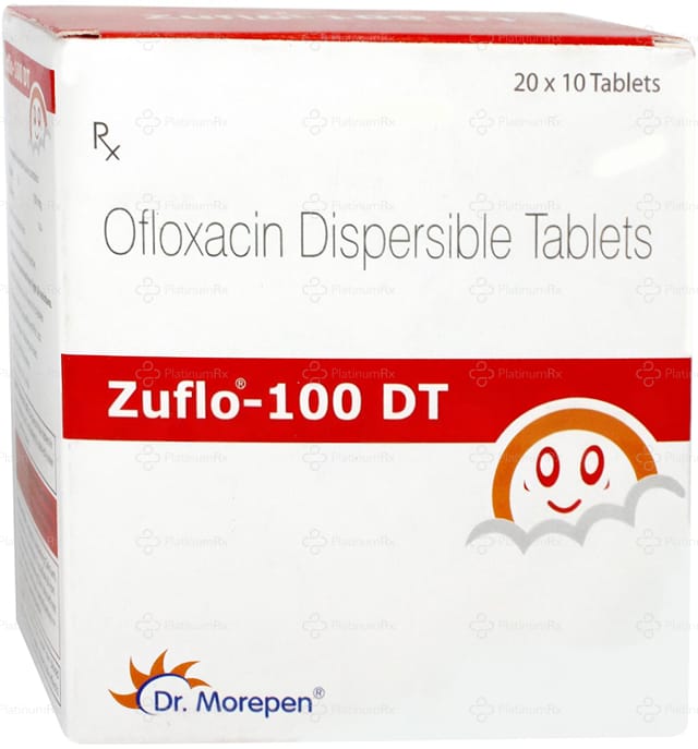 Zuflo 100mg DT Tablet 10s