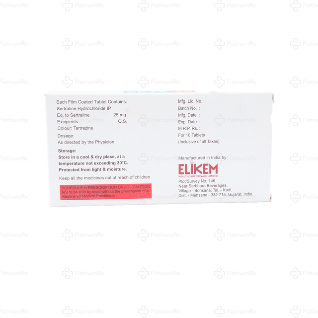 Seta 25mg Tablet 10s