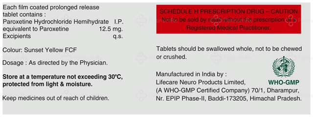 Pexdo CR 12.5mg Tablet PR 10s