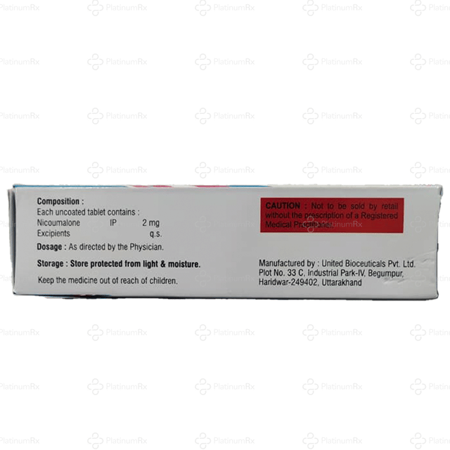 Nicomol 2mg Tablet 10s