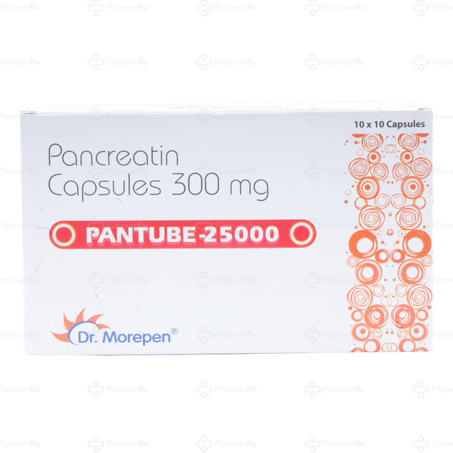 Pantube 25000 Capsule 10s