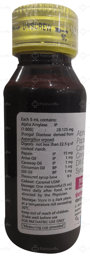 Bestozyme Paed Syrup 60ml