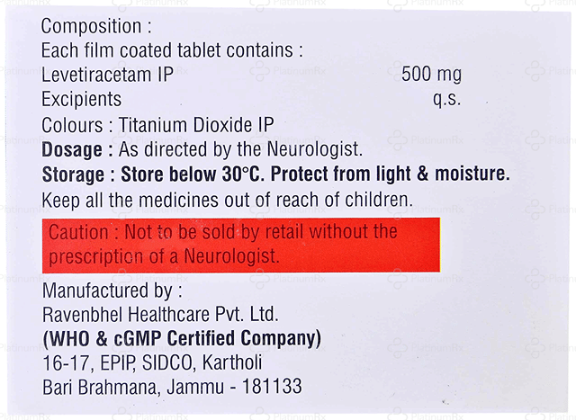 Levicron 500mg Tablet 10s