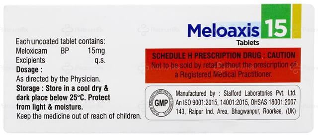 Meloaxis 15mg Tablet 10s