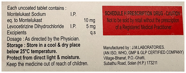 Dulem LC 5/10mg Tablet 10s