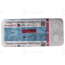 Seroquit 200mg Tablet SR 10s
