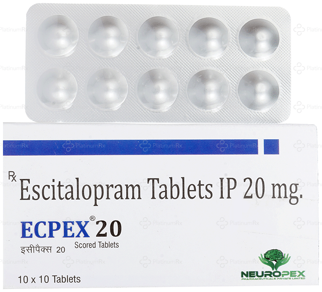 Ecpex 20mg Tablet 10s