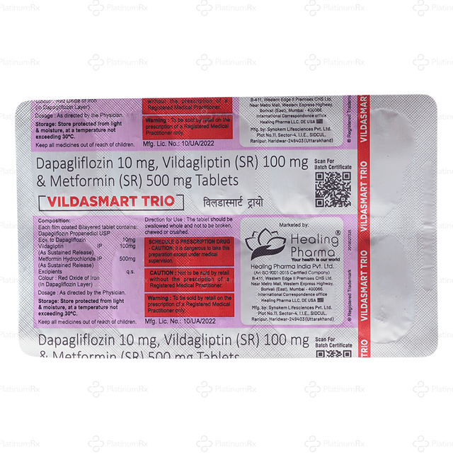 Vildasmart Trio Tablet SR 10s