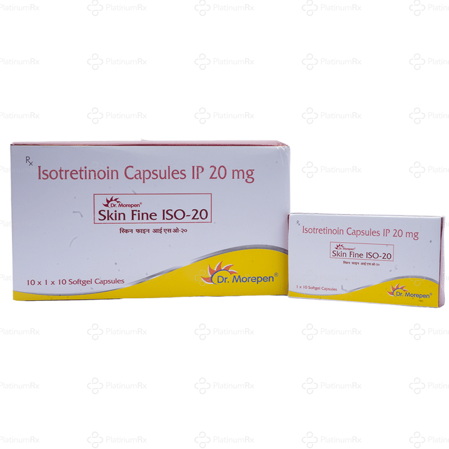 Skin Fine ISO 20mg Capsule 10s