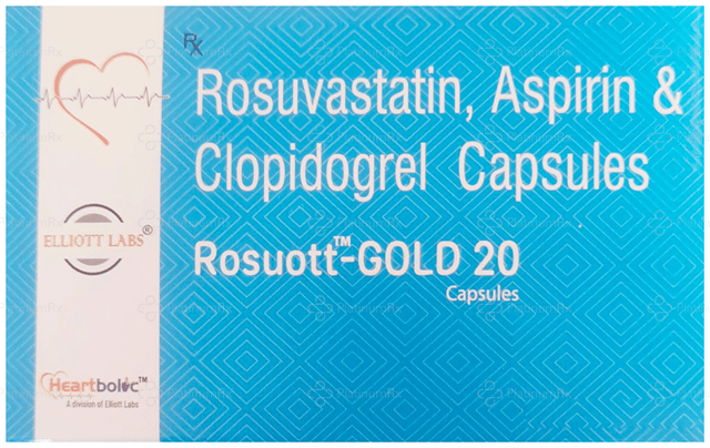 Rosuott Gold 75/75/20mg Capsule 10s
