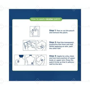 Nicotex 7mg Transdermal Patch 7s