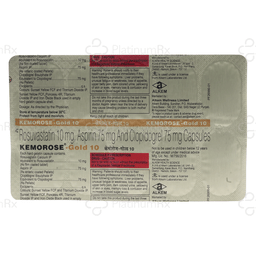 Kemorose Gold 10mg Capsule 10s