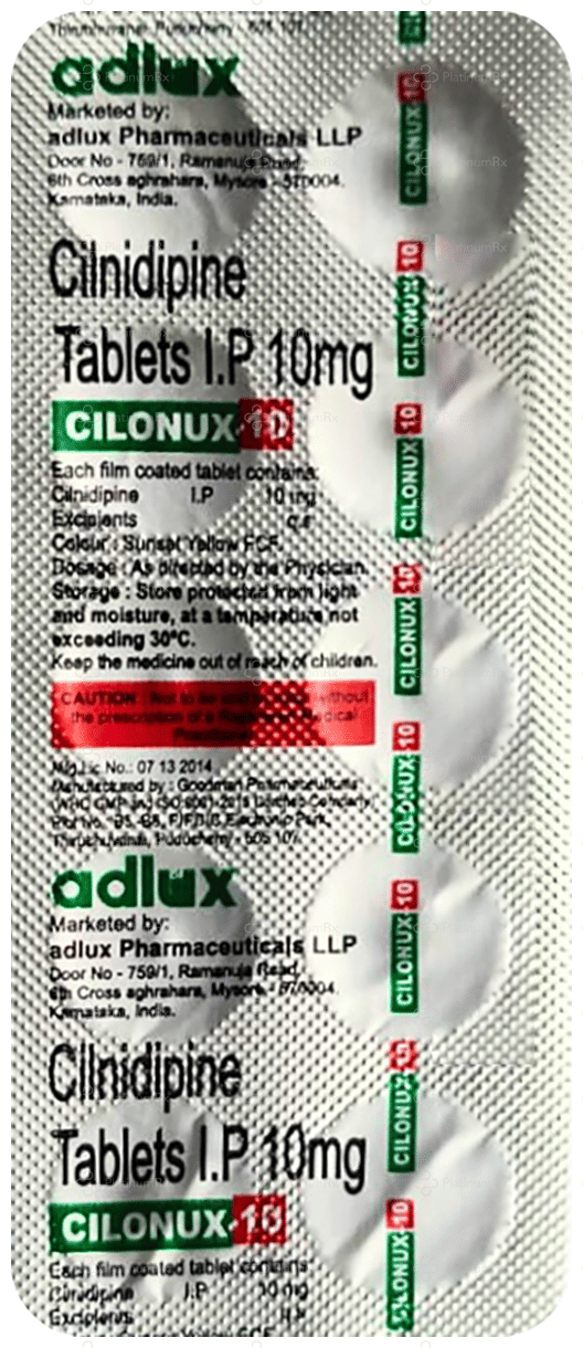 Cilonux 10mg Tablet 10s