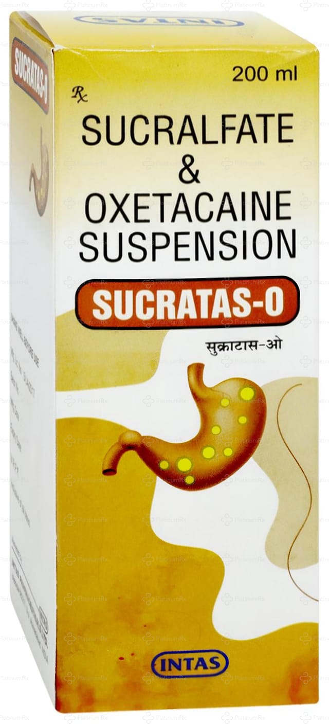 Sucratas O 20/1000mg Suspension 200ml
