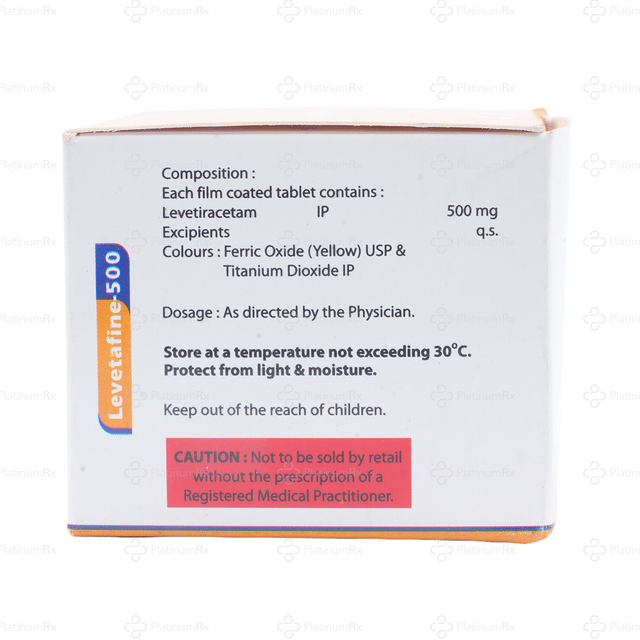 Levetafine 500mg Tablet 10s