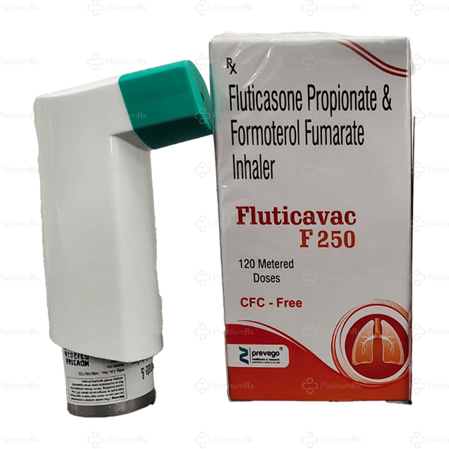 Fluticavac F 6/250mcg Inhaler 120MDI