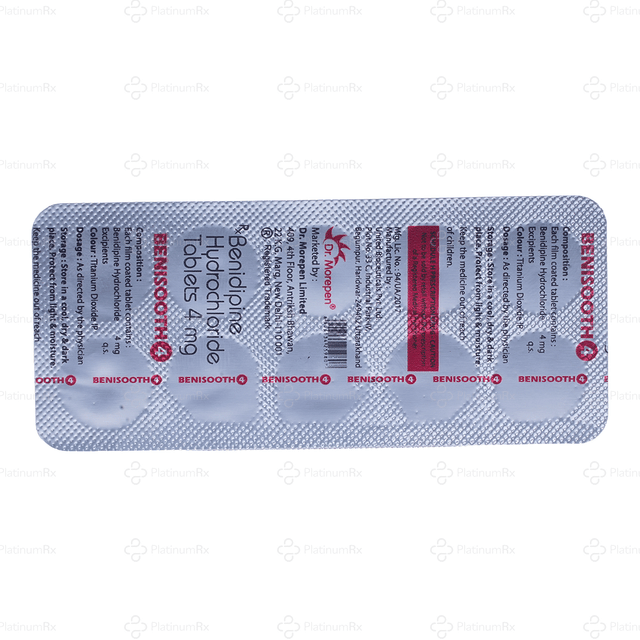 Benisooth 4mg Tablet 10s