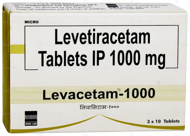 Levetafine 1000mg Tablet 10s