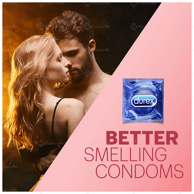 Durex Extra Thin Wild Strawberry Condom 10s