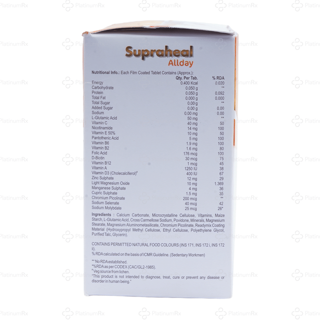 Supraheal All Day Tablet 15s