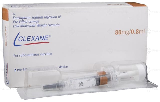 Clexane 80mg Injection 1s