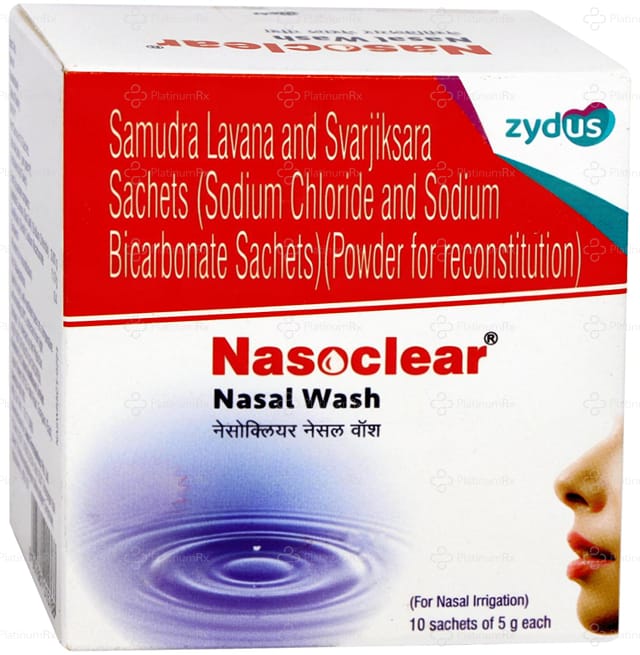 Nasoclear Nasal Wash Refill 5gm