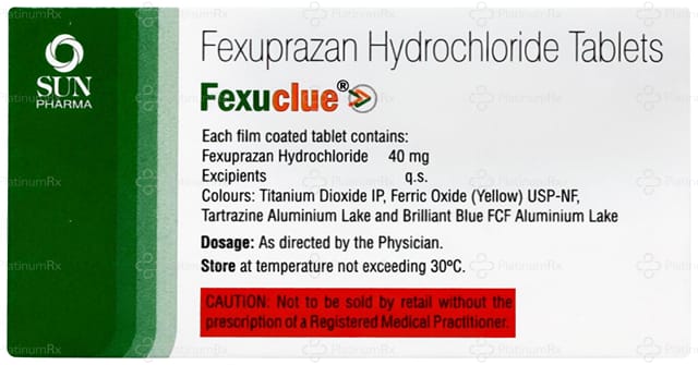 Fexuclue 40mg Tablet 10s