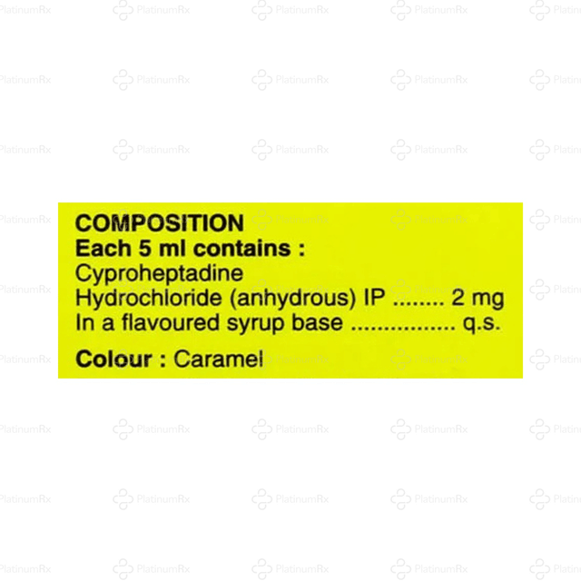 Ciplactin 2mg Syrup 200ml